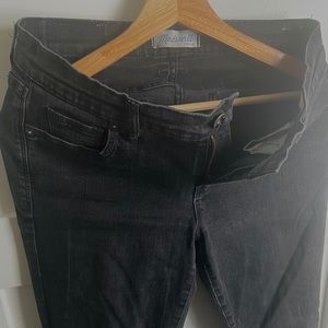 Women’s Madewell Black Skinny Jeans